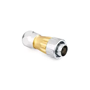 RJ45 Savienotājs Alcasa S3 IC03-24R01 Zelta Pelēks Vīriešu Vīriešu