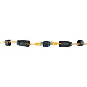 Адаптер RJ45 Cat.6 IP68 EFB Elektronik модель IP68DFKRJ45WP — водонепроницаемый Ethernet‑соединитель
