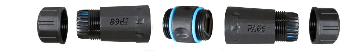 RJ45 Cat.6 IP68 адаптер EFB Elektronik IP68DFKRJ45WP Photo 4