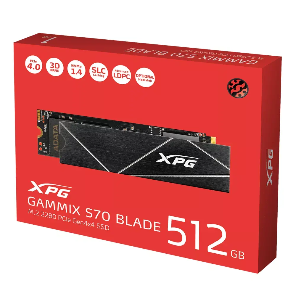 SSD XPG 512 ГБ GAMMIX S70 BLADE Photo 6