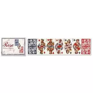 Card solitaire game Piatnik CARD solitaires ROSE — single-player card layout set