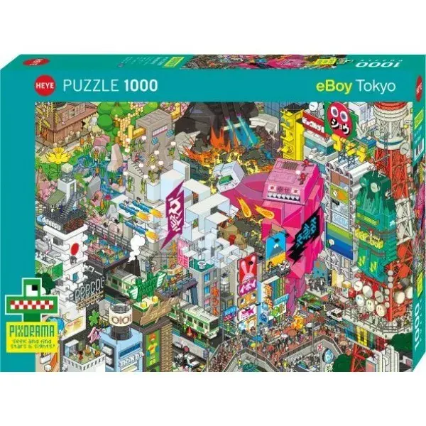 Heye 1000 gabalu puzle Pixorama -