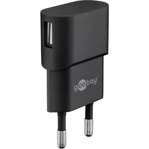 USB Charger GOOBAY 5W Black Indoor AC 1× USB 2.0, 100–240V