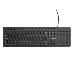 eSTUFF GLB211102 keyboard Office USB QWERTY Nordic Black Full-size 106 keys