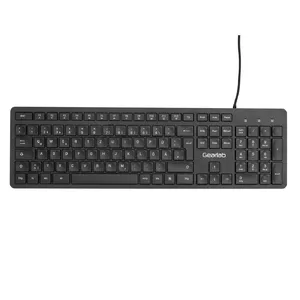eSTUFF GLB211402 Keyboard Office USB QWERTZ German Black Full-size 106 Keys