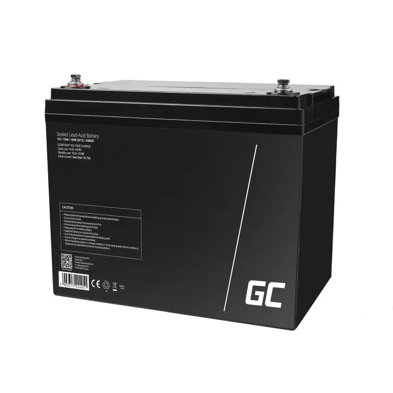 Green Cell AGM25 UPS akumulators 12 V 75 Ah Photo 2