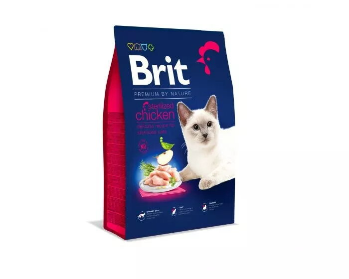 Sauss kaķu barība Brit Premium By