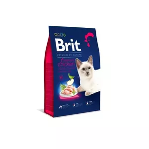 Dry cat food Brit Premium By Nature Sterilized Chicken, 1.5 kg, adult sterilized cats, 33% protein, 14% fat