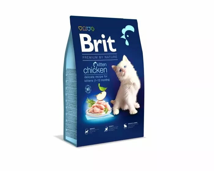 Sausais barības produkts kaķēniem Brit Dry