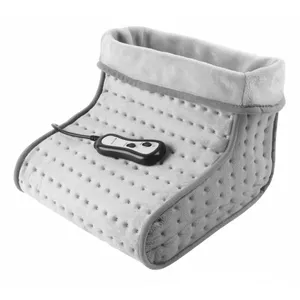 Foot warmer ORO-MED Oro-Feet Warm model 5904305746173 — fleece warming boot, 18 W, 230 V, grey, up to shoe size 45