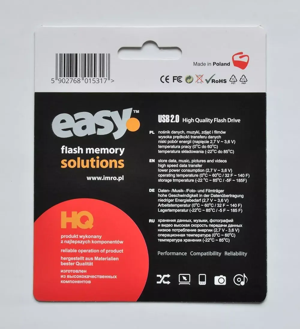 IMRO USB флеш‑накопитель EASY/128GB Photo 2