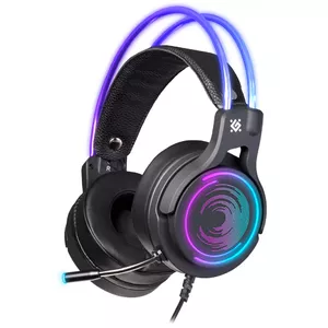 Наушники DEFENDER Cosmo Pro проводные, оголовье, накладные (circumaural), 20–20000 Гц, кабель 2,1 м, черные