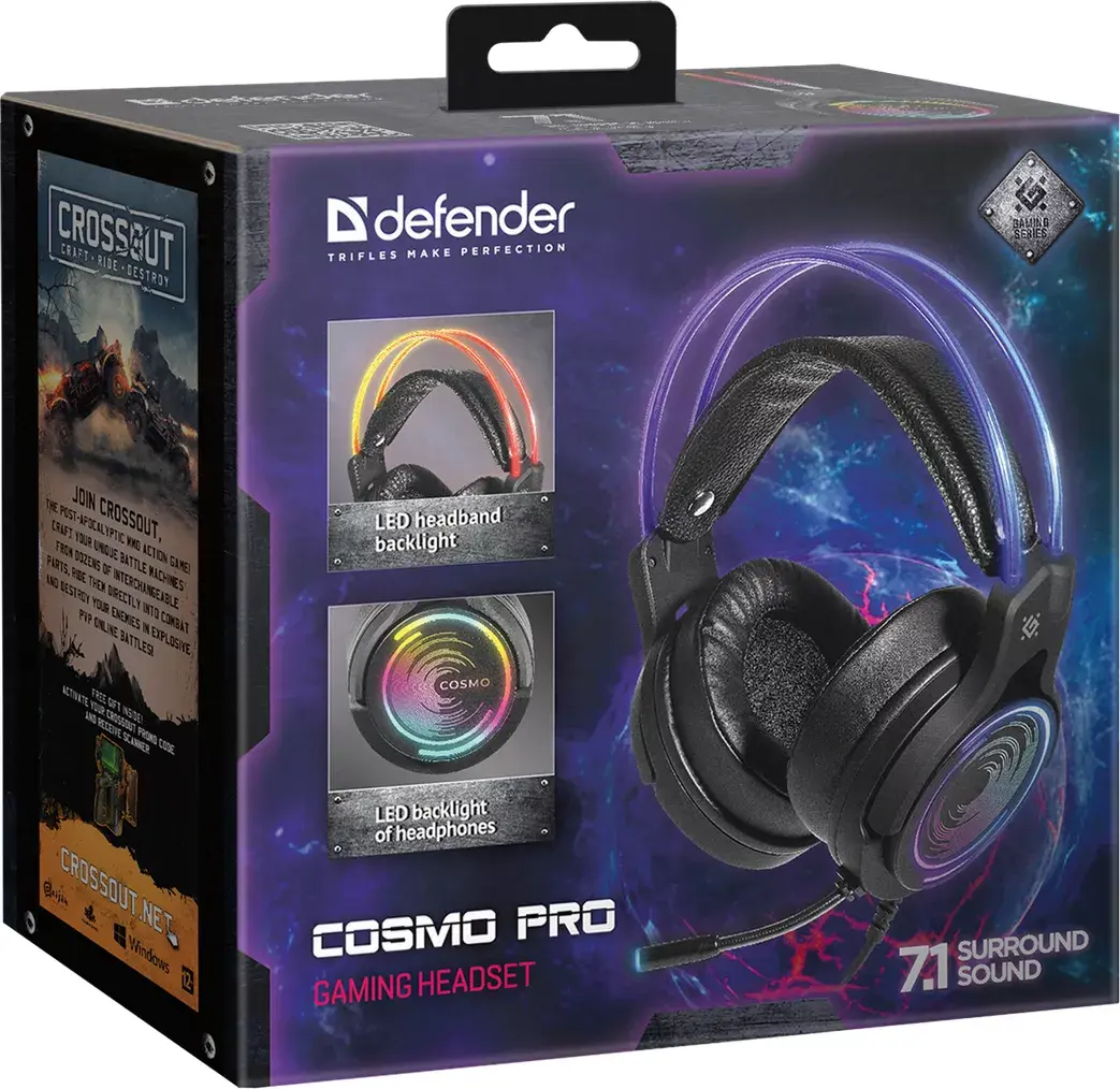 Наушники DEFENDER Cosmo Pro проводные с оголовьем Photo 12