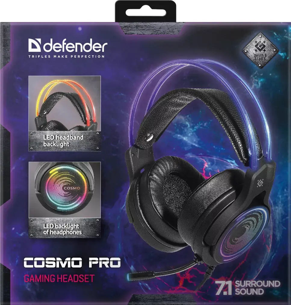 Наушники DEFENDER Cosmo Pro проводные с оголовьем Photo 13