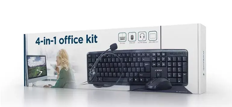 Gembird KBS-UO4-01 Tastatūra Photo 6