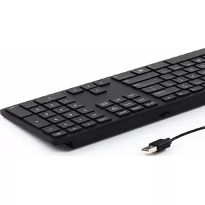 Mechanical PC keyboard Matias FK318PCLBB with RGB backlight, aluminum frame, black