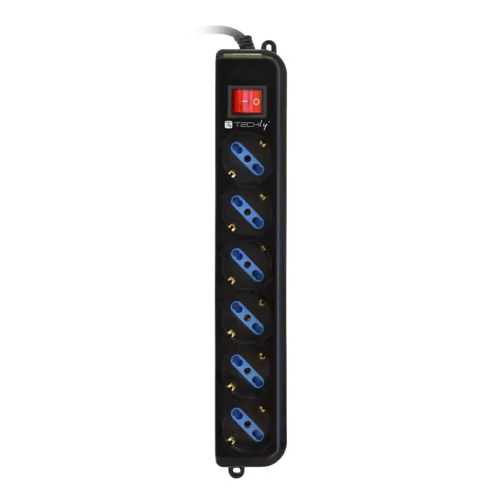 Удлинитель TECHLY IUPS-PCP-6V — 6 розеток Type L Photo 2