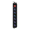 Удлинитель TECHLY IUPS-PCP-6V — 6 розеток Type L Photo 2