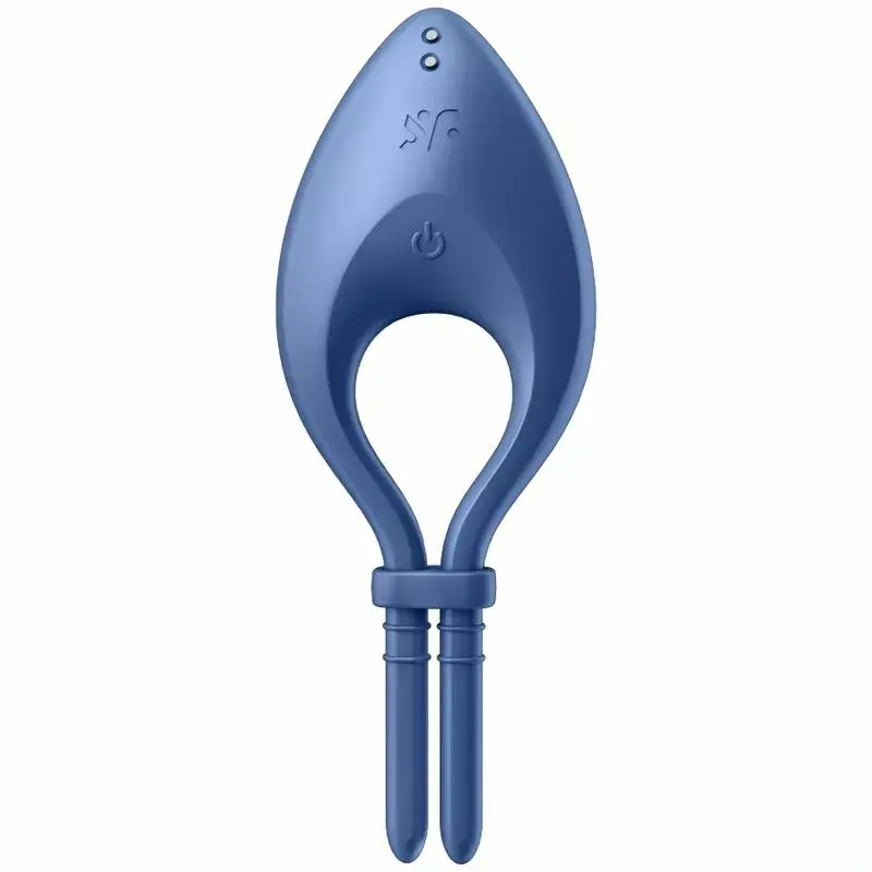 Ring vibrator Satisfyer Bullseye App Blue Photo 2