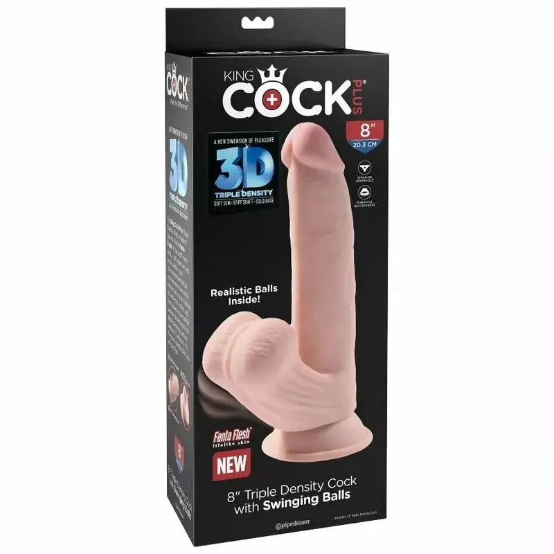 Dildo KING COCK PLUS 3D DILDO Photo 6
