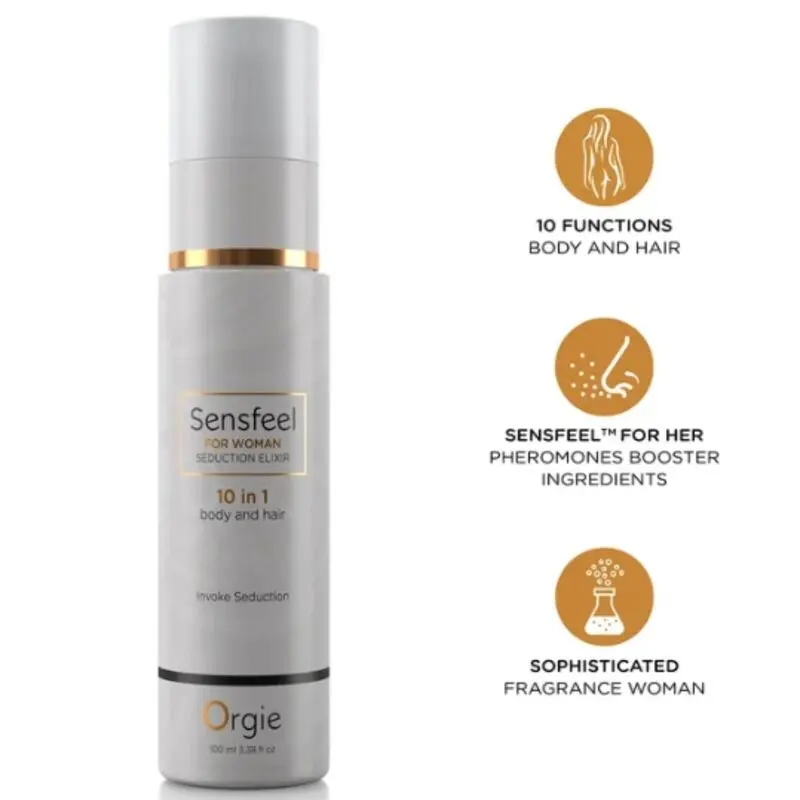 Orgie Sensfeel for Woman Seduction Elixir 10 in 1 Pheromone Balsam Photo 2