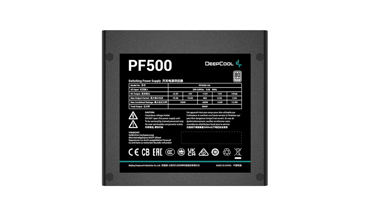 Блок питания DeepCool PF500 Photo 3
