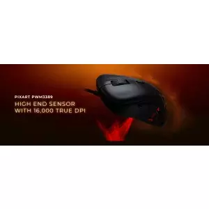 Pixart 3389 gaming sensor with 16,000 DPI resolution