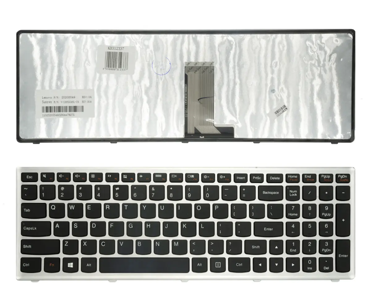 Klaviatūra Lenovo priekš IdeaPad U510 Z710