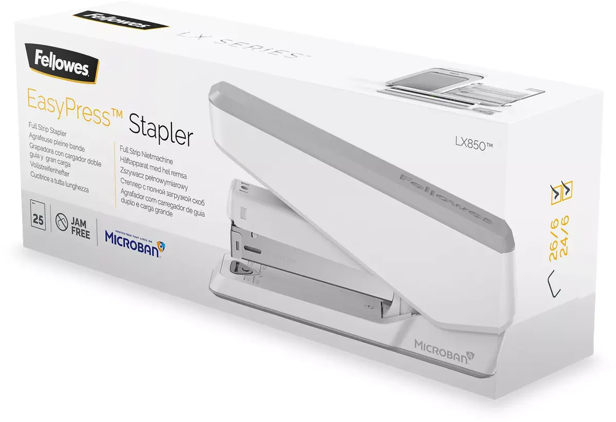 Staplers Fellowes LX850 Flat clinch Photo 16