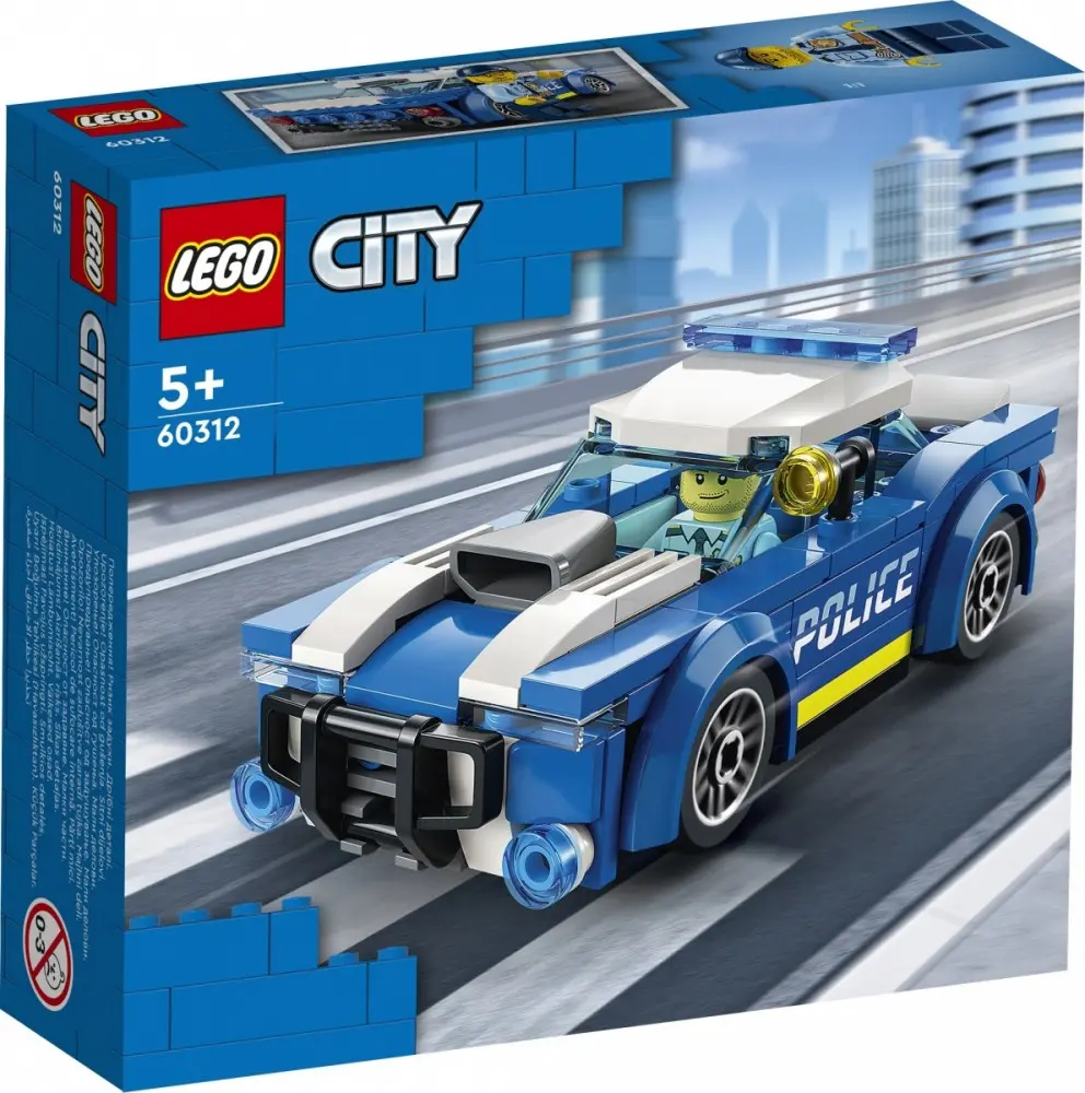 LEGO 60312 City būvkomplekts — policijas