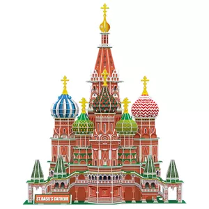 3D-пазл CubicFun Храм Василия Блаженного — 222 детали, 7+ лет