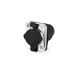 Разъем RJ45 Alcasa S6 IC06-R002 Черный Металлический Женский/Женский