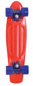 Penny board Schildkröt Native skrituļdēlis, polipropilēna dēlis 560×140 mm, sarkans