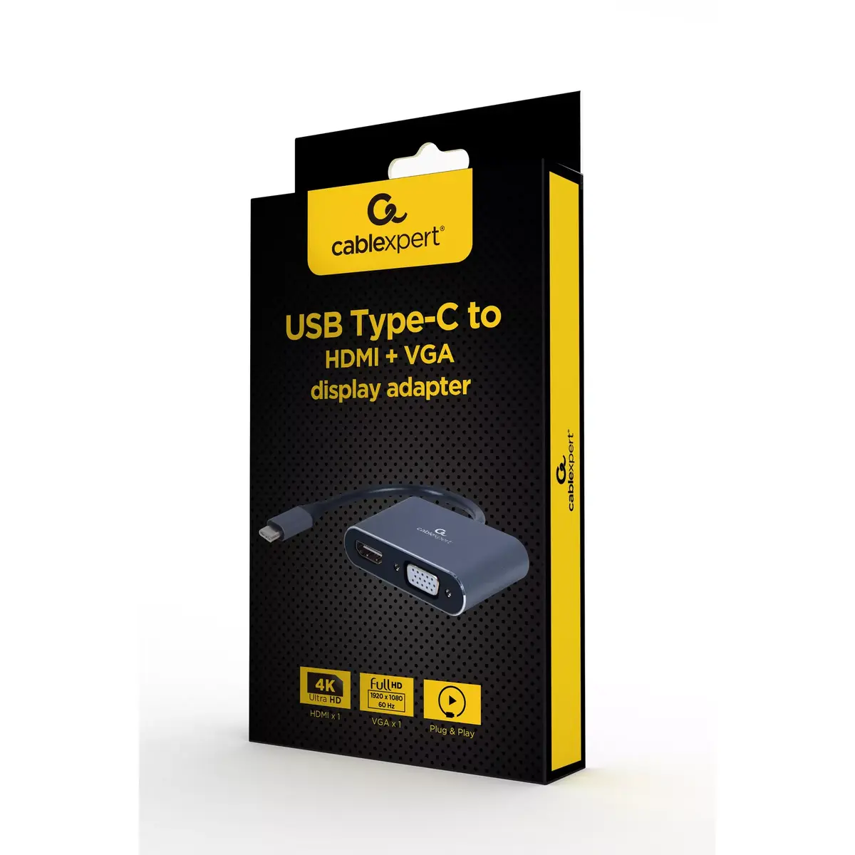 Cablexpert USB-C на HDMI и VGA адаптер A-USB3C-HDMIVGA-01 Photo 2