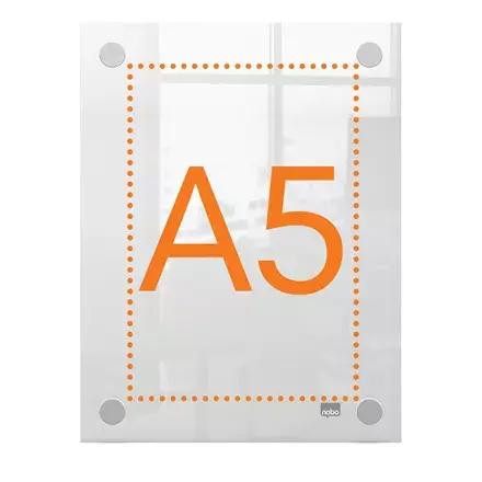NOBO Premium Plus A5 acrylic whiteboard Photo 3