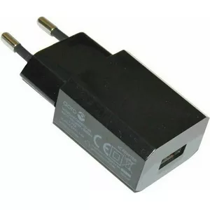 Power adapter Doro HKC0055010-3A USB charger 1 A, black, original