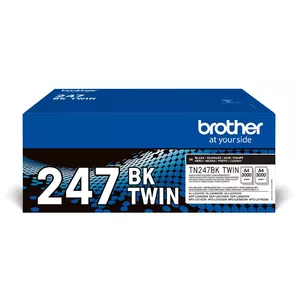 Тонер Brother TN247BK TWIN - 3000 страниц - Черный