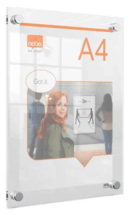 Nobo Premium Plus A4 Acrylic Whiteboard Photo 2