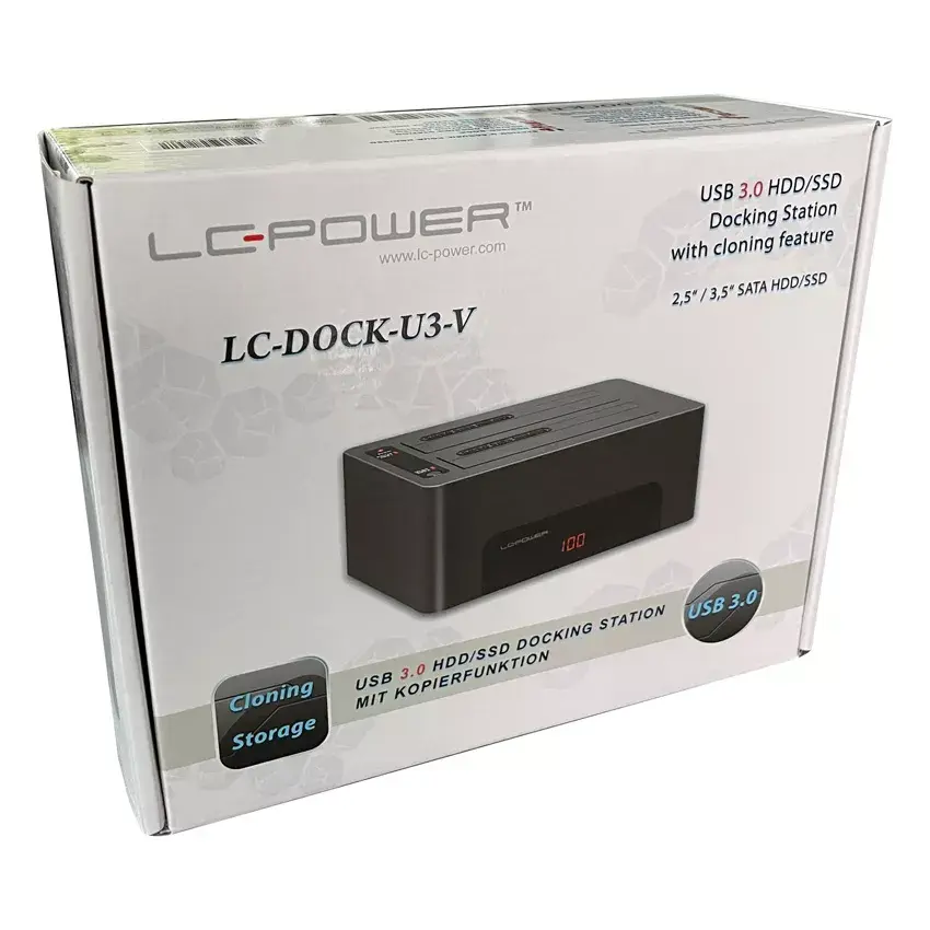 Док-станция для накопителей LC-Power LC-DOCK-U3-V Photo 8