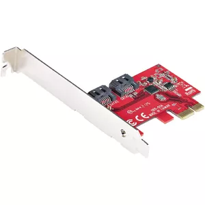 StarTech.com SATA PCIe Card 2 Port PCIe SATA Expansion Card 6Gbps