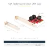 Карта SATA PCIe StarTech.com 2 порта PCIe SATA Expansion Card Photo 10