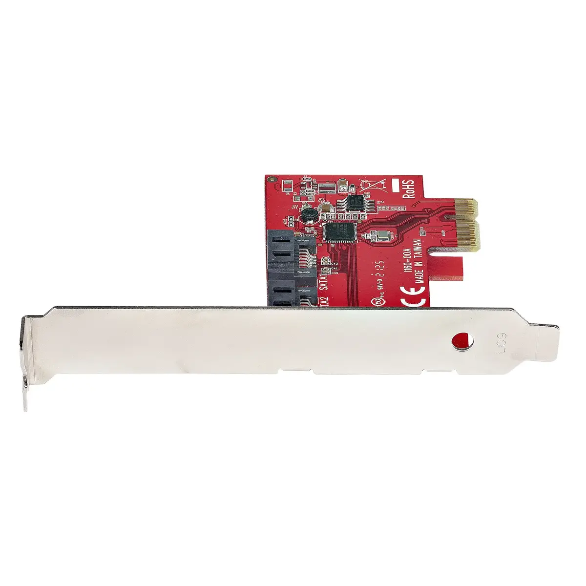 StarTech 2-портовая карта расширения PCIe SATA контроллер Photo 3