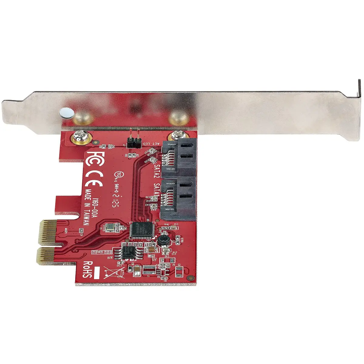 StarTech 2-портовая карта расширения PCIe SATA контроллер Photo 4