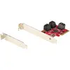 StarTech 2-портовая карта расширения PCIe SATA контроллер Photo 9