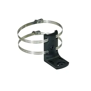 Mounting kit Raytec VUB-POLE for pole installation, black, 65×93×125 mm