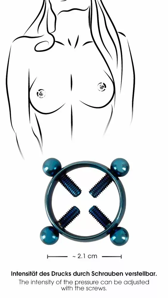Nipple jewellery Bad Kitty 05394140000 clamps Photo 6