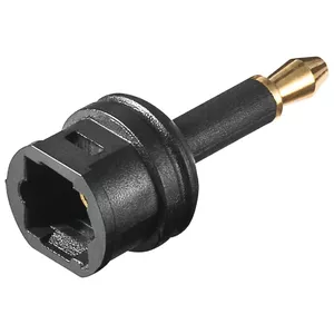TOSLINK-ADAPTER Microconnect Toslink 3.5 Toslink mini Melns