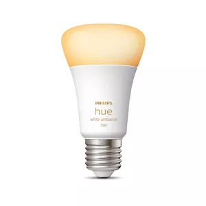 Philips Hue balts atmosfēras apgaismojums A60 – viedā spuldze E27 – 1100