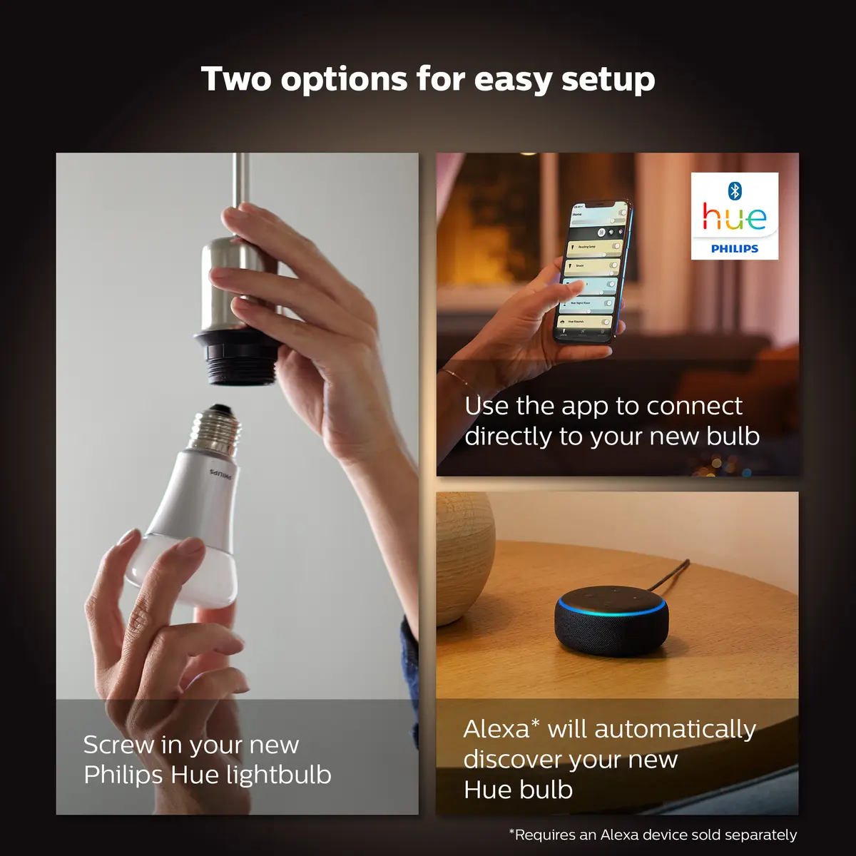 Philips Hue White Ambience GU10 viedais prožektors Photo 2