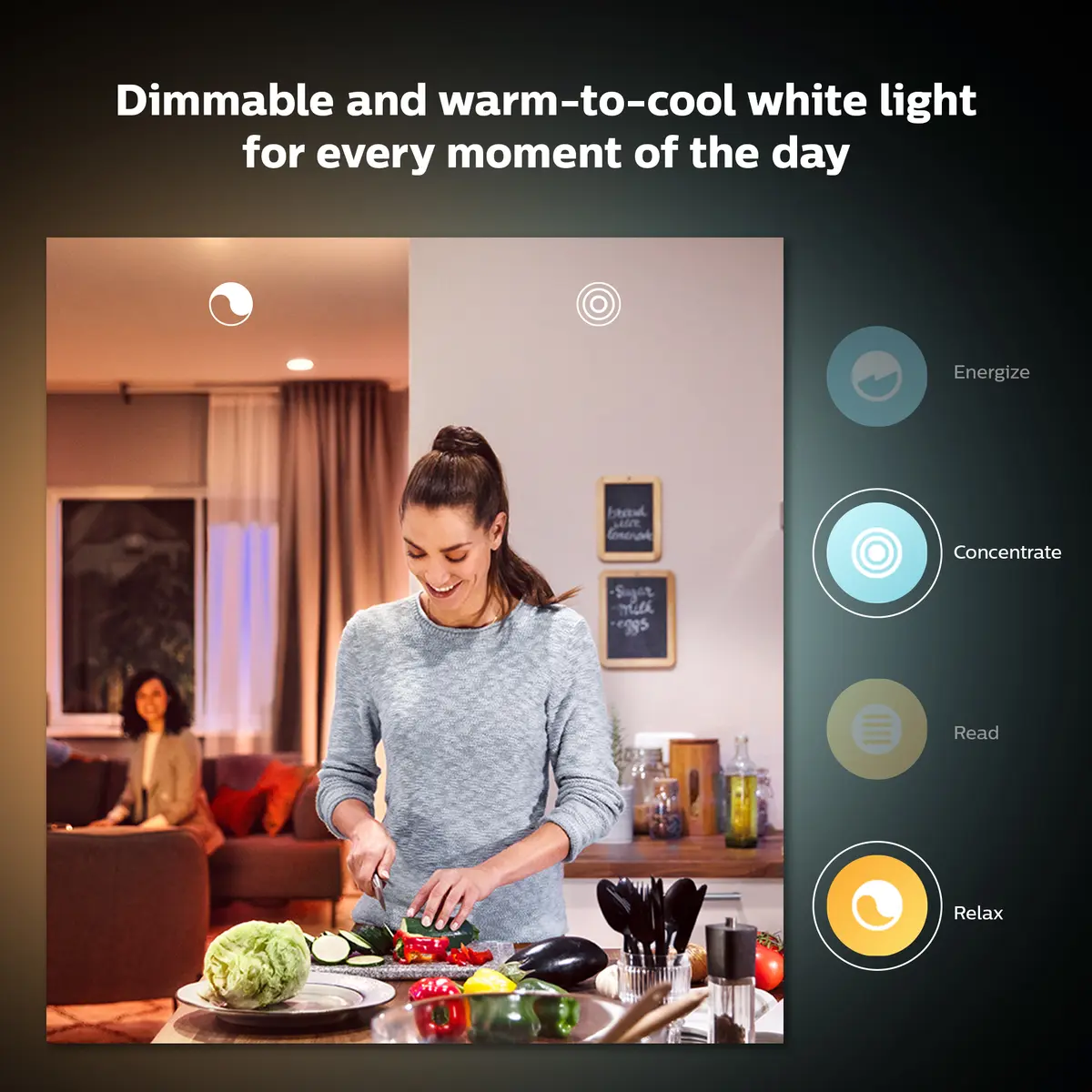 Philips Hue White Ambience GU10 viedais prožektors Photo 3